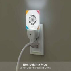 Night Light, A Black And White Flower On A White Background. -Acrylic Night Light Shop db030a1b14e7a80177e571f3a712da35e32e783b