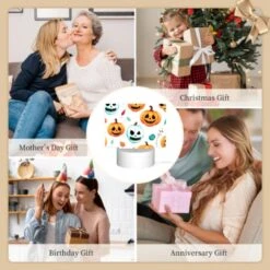 Rectangular Acrylic Night Light, A Pattern Of Pumpkins With Smiling Faces And Leaves. 7 Rectangular Acrylic Night Light, A Pattern Of Pumpkins With Smiling Faces And Leaves. -Acrylic Night Light Shop db9e9f3499dad8cc2b353defe249fe8f812dfbd5