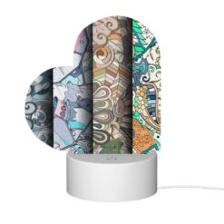 Love Acrylic Night Light, Three Different Colored Paintings Of Waves. -Acrylic Night Light Shop dcbf5f07177ed40ed6fb11a8387d8f86a5fe7e77