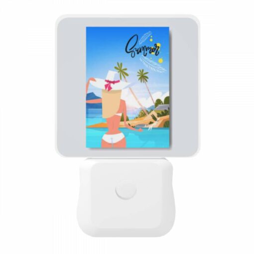 Night Light, A Woman Wearing A Hat And Bikini Is Standing On A Beach. -Acrylic Night Light Shop dcc12ee44fc3e3b37583f3365f574e6dd5924313