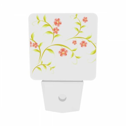 Night Light Set Of 2, A Yellow Flower With A Pink Center. -Acrylic Night Light Shop dcdf7366b5b2b6e7d9a12c6908f29864f258accd
