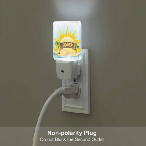 Night Light, A Sunny Day At The Beach With A Sign That Says "Summer". -Acrylic Night Light Shop dceb94c0842dcd2e1353a7b2ebda989653b0e926