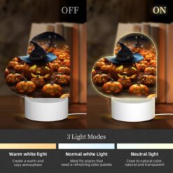 Love Acrylic Night Light, A Witch's Hat Is On Top Of A Pumpkin. -Acrylic Night Light Shop dd266783efb834695436be0b3e2f0d5b66f77732