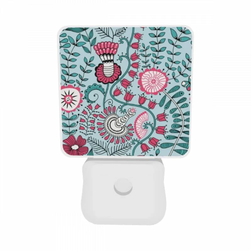 Night Light Set of 2, A colorful floral pattern with pink Night Light Set Of 2, A Colorful Floral Pattern With Pink -Acrylic Night Light Shop dd2f26c4f135f1a09249ddb1d441f67e9279dc75