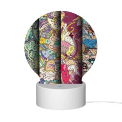 Round Acrylic Night Light, Four Different Colored Designs Of A Flower. -Acrylic Night Light Shop dd5710eb0e77e4b3414cb5acc5ab2bc0fde84ff6