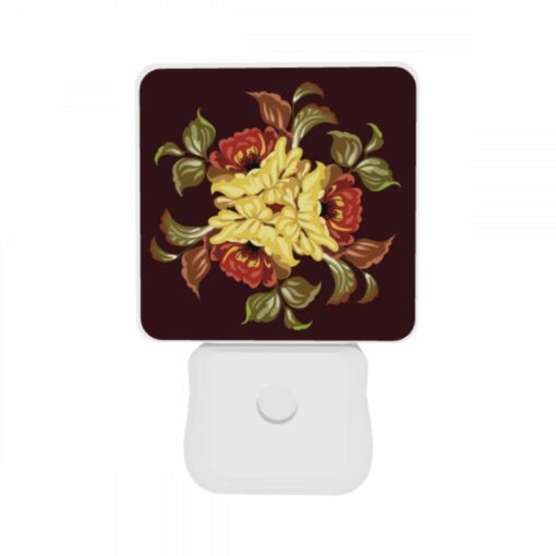 Night Light Set Of 2, A Colorful Flower Design With Yellow -Acrylic Night Light Shop dd7eff2c0d482a0715d9d848b17ac72c2e8b5cd5