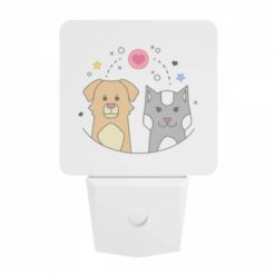 Night Light, Two Dogs And A Cat Are Shown In A Heart Shape. -Acrylic Night Light Shop de19648b58c35d4f1d46b33efab314a48eb22305