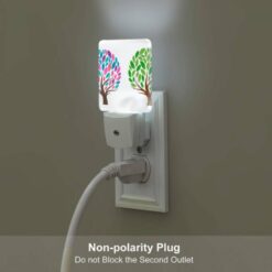 Night Light, Two Trees With Different Colored Leaves. -Acrylic Night Light Shop df201c5d27585628b0130360470e828815422c1b