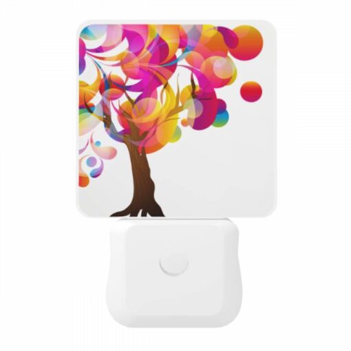 Night Light, A Tree With A Colorful Trunk And Branches. -Acrylic Night Light Shop e04bce59b4d0dbb6d659873696af470c64f50a64