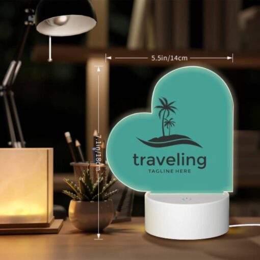 Love Acrylic Night Light, A Logo For A Traveling Company. -Acrylic Night Light Shop e0f5f3d5c019b6055e953bfa25bf8abb6d018b8b