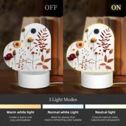 Love Acrylic Night Light, A Collection Of Flowers And Leaves On A White Background. -Acrylic Night Light Shop e0fe3ae0d7abfbb2bd2693e99dba0017d7a30d83