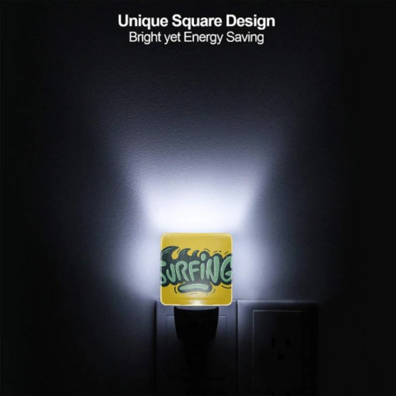 Night Light Set of 2, A yellow and green surfing sign. Night Light Set Of 2, A Yellow And Green Surfing Sign. -Acrylic Night Light Shop e1061314e895e1092ed1f53b166b3a6af9fef36f