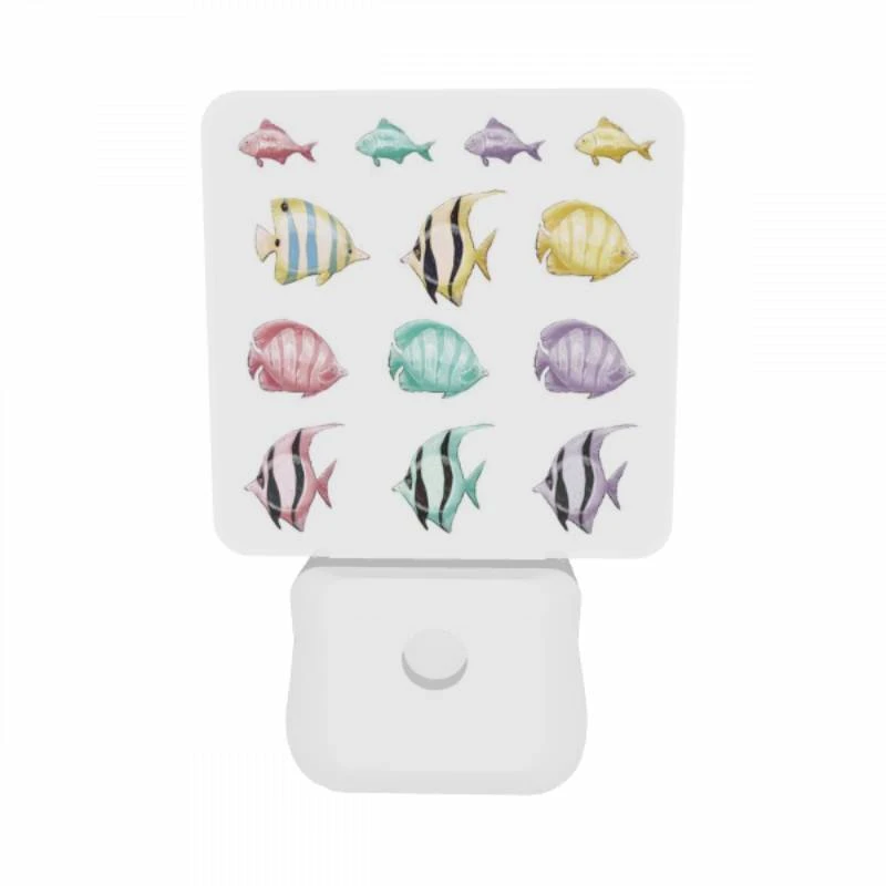 Night Light Set of 2, A collection of different colored fish. Night Light Set Of 2, A Collection Of Different Colored Fish. -Acrylic Night Light Shop e20d4d7db1bb88add4c7b398aab15819964ebddd