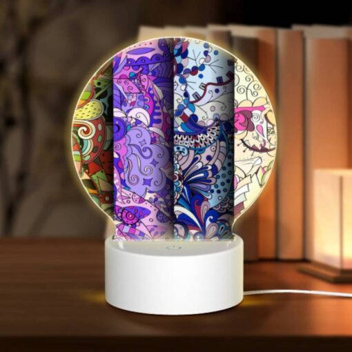 Round Acrylic Night Light, Four Different Colored Designs Of A Butterfly. -Acrylic Night Light Shop e2154da3e5a0b73327f0b8f727785929d041a46e
