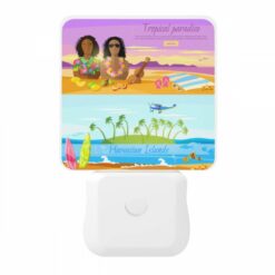 Night Light, A Colorful Advertisement For Hawaiian Islands. -Acrylic Night Light Shop e22c42c8fa6a9b3a344d7100487064ad92004a02