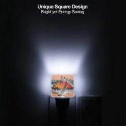 Night Light Set Of 2, A Boat With A Person In It Is On The Ocean. 3 Night Light Set Of 2, A Boat With A Person In It Is On The Ocean. -Acrylic Night Light Shop e27c0ba5fba4a465228e16be94f8661bdc90052c