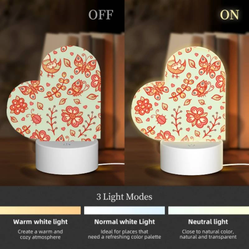 Love Acrylic Night Light, A colorful floral pattern with birds and flowers. Love Acrylic Night Light, A Colorful Floral Pattern With Birds And Flowers. -Acrylic Night Light Shop e2baa9842135bee03acc66c1214793a1be6a6481