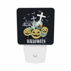 Night Light Set Of 2, A Black And White Image Of Halloween Decorations. 6 Night Light Set Of 2, A Black And White Image Of Halloween Decorations. -Acrylic Night Light Shop e2e7d11028b8b6eabc8f3c58e11f06fcd51ef9c8