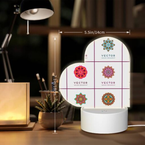 Love Acrylic Night Light, A Collection Of Colorful Geometric Shapes. -Acrylic Night Light Shop e32383aadf695b075339a80c3fc2a8ff2645e5ad