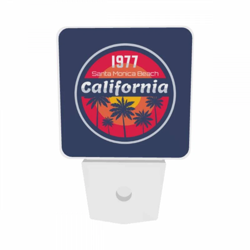 Night Light Set of 2, A logo for Santa Monica Beach California. Night Light Set Of 2, A Logo For Santa Monica Beach California. -Acrylic Night Light Shop e357b889a0879809222d42ec157f9a7bd1378afe