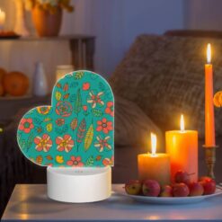 Love Acrylic Night Light, A Colorful Floral Pattern With Yellow -Acrylic Night Light Shop e3861d776ce4fcdedf9b722cea214025d9eb5259