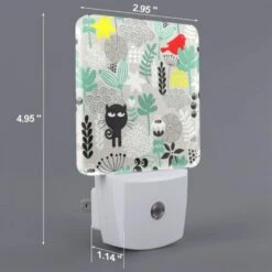 Night Light Set Of 2, A Black Cat With A Yellow Bird On Its Head. 1 Night Light Set Of 2, A Black Cat With A Yellow Bird On Its Head. -Acrylic Night Light Shop e41ca17e6c7ba5ad65fbe4780a9f088da7971491