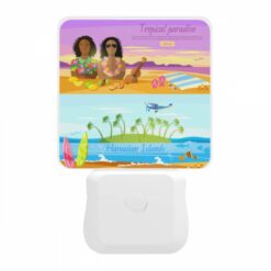 Night Light, A Colorful Advertisement For Hawaiian Islands. -Acrylic Night Light Shop e46d1b573b30130c7cfdc4e82d46104c2fe0fa13