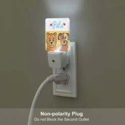 Night Light Set Of 2, Two Cartoon Animals -Acrylic Night Light Shop e4b85d1a4b969c790d27dc20962a04561ed2086d