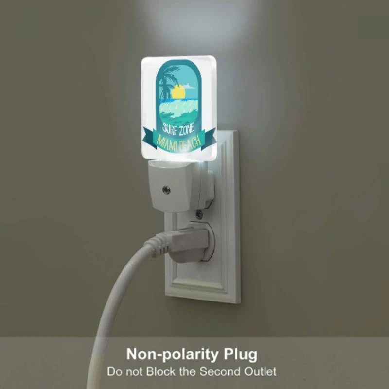 Night Light Set of 2, A logo for Miami Beach with a sun and palm trees. Night Light Set Of 2, A Logo For Miami Beach With A Sun And Palm Trees. -Acrylic Night Light Shop e5a4c251c2226d25a78ac36a7d46d6f5bc85aed9