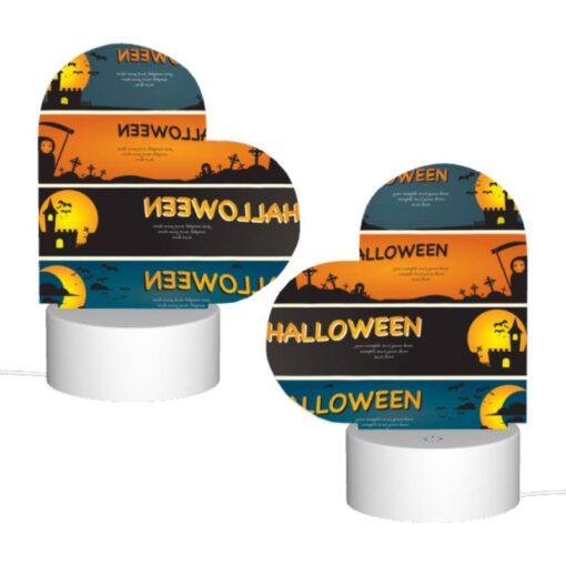 Love Acrylic Night Light, Three Different Halloween Designs Are Shown In This Image. -Acrylic Night Light Shop e62aa0e908e6f72cec3b1f318dc64114eea9d2d1