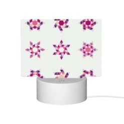 Rectangular Acrylic Night Light, A Collection Of Six Different Colored Geometric Shapes. -Acrylic Night Light Shop e65f30daf4feffe1466b97a2fa651605d66f42eb