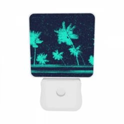 Night Light Set Of 2, A Blue And Green Image Of Palm Trees. -Acrylic Night Light Shop e84d11a5c616e771ab2dea4c05470b3f03410dfa