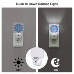 Night Light Set Of 2, A Colorful Blue And Purple Flower Design. -Acrylic Night Light Shop e94ceb149666cee60ecdeec2a8ffe67bf6ea9ec2