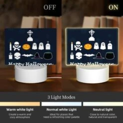 Rectangular Acrylic Night Light, A Collection Of Halloween Symbols And Decorations. 2 Rectangular Acrylic Night Light, A Collection Of Halloween Symbols And Decorations. -Acrylic Night Light Shop e973be2d3b297fa1794b88bc5ef26065dc75802d