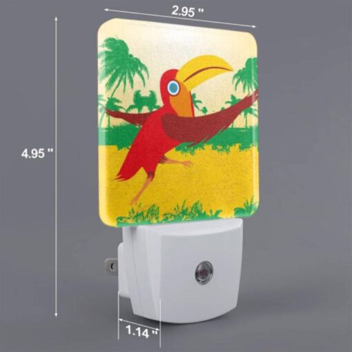 Night Light Set Of 2, A Red Bird With A Yellow Beak Is Flying In The Air. -Acrylic Night Light Shop e9b72bf8687d9b468d76f5f065b81d9621dd1c9f