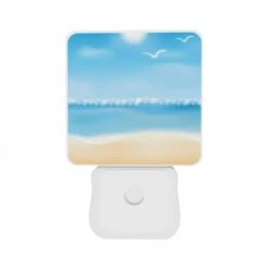 Night Light Set Of 2, A Beautiful Beach Scene With A Blue Sky -Acrylic Night Light Shop e9fac13406b1b0c594c67cd2f76ce016f2aa31c4