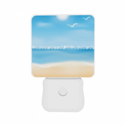 Night Light Set Of 2, A Beautiful Beach Scene With A Blue Sky -Acrylic Night Light Shop e9fac13406b1b0c594c67cd2f76ce016f2aa31c4