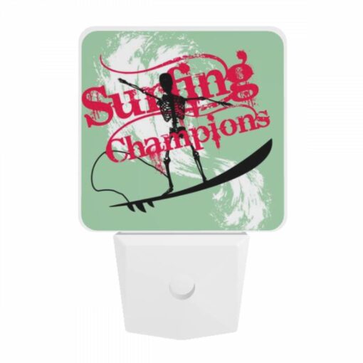 Night Light, A Skeleton Is Riding A Surfboard. -Acrylic Night Light Shop ea119b6d463becac600de92892f3f4aef28327d9