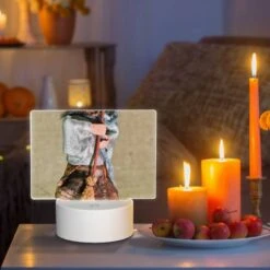 Rectangular Acrylic Night Light, A Doll With A Broom In Its Hand. -Acrylic Night Light Shop ea5428b33ff398a1481655b6691031e057121fdd