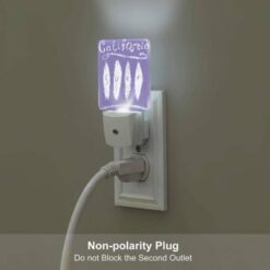 Night Light, A Purple Drawing Of A Surfboard With The Word Surf On It. -Acrylic Night Light Shop ea64130b43edcf8195bc8ff0c3d0cfee72bac63d