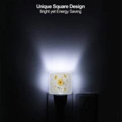 Night Light, A Yellow Flower With Yellow Petals And Green Leaves Is Placed On A White Surface. 4 Night Light, A Yellow Flower With Yellow Petals And Green Leaves Is Placed On A White Surface. -Acrylic Night Light Shop ebbf232c691adda419e9bad7f81fe4aa9800e455