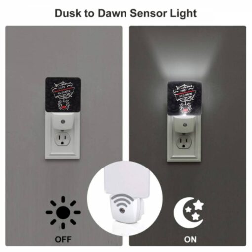 Night Light Set Of 2, A Sign That Says Happy Halloween. -Acrylic Night Light Shop ec7a28cb0e319b779743b2fc775d7c30accb2d09