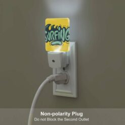 Night Light Set Of 2, A Yellow And Green Surfing Sign. -Acrylic Night Light Shop ecab7b649730039df33e434d65aafae8b575b0cc