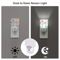 Night Light Set Of 2, A Collection Of Flower Icons In Various Colors. -Acrylic Night Light Shop ecc2fbbde1373d037c81af3ed10f7c7079a9c725