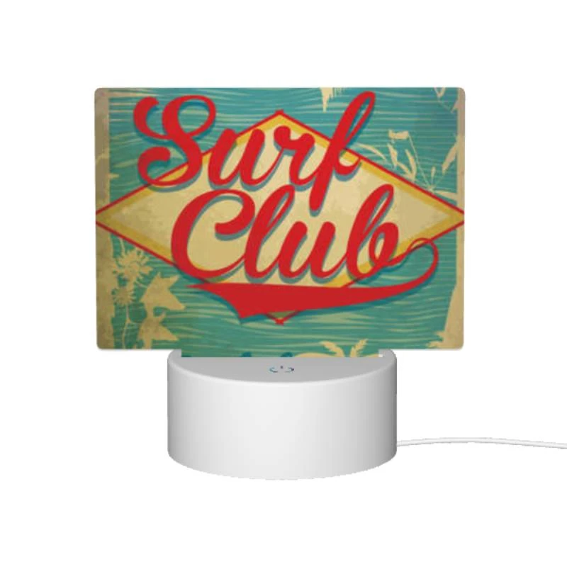 Rectangular Acrylic Night Light, A surf club logo with a palm tree and the words "California.". Rectangular Acrylic Night Light, A Surf Club Logo With A Palm Tree And The Words "California.". -Acrylic Night Light Shop ecd8f7b5a10abb071021c0e8aee3532371341521