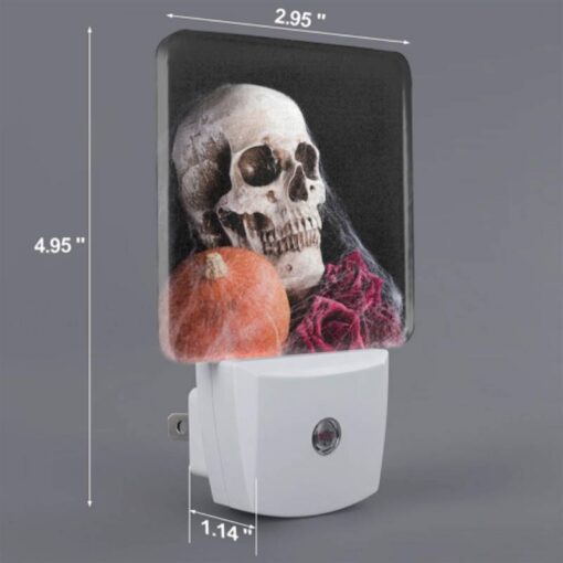 Night Light, A Skeleton Is Holding A Pumpkin And A Rose. -Acrylic Night Light Shop ecde16cb3c695156b1c4f29a3374eaa02d800b07