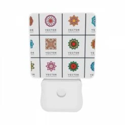 Night Light Set Of 2, A Collection Of Different Colored Geometric Shapes. 7 Night Light Set Of 2, A Collection Of Different Colored Geometric Shapes. -Acrylic Night Light Shop ece4ffeff716133f96f3f4a4917764470ffe8d87