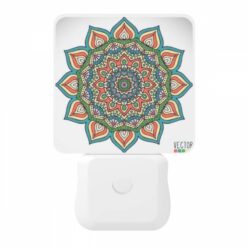 Night Light, A Colorful Flower Design With A Yellow Center. -Acrylic Night Light Shop eceff21c6a4ebfb65bce290c0058887b8016d9fd