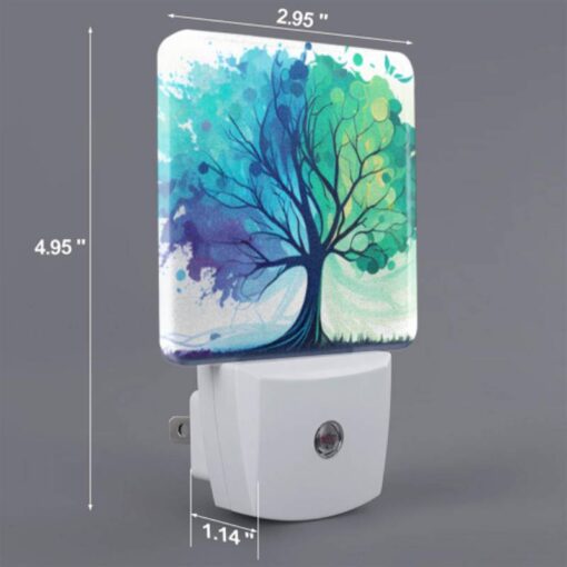Night Light, A Tree With Two Different Colored Branches. -Acrylic Night Light Shop ed857eeca7b5c381fb39af5c366872f28f98a3c3