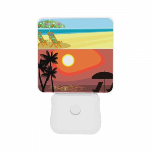 Night Light Set Of 2, A Beach Scene With A Sunset -Acrylic Night Light Shop edc43eb90d49b7c2939f1aa71e2f6757ba5c9d69